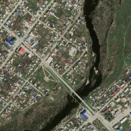 Kvarkeno map(satellite map)