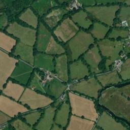 B4338, Llanybydder, Ceredigion SA40, UK High Resolution Satellite Map