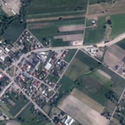 Bielawy map(satellite map)