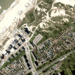 Kijkduin map(satellite map)
