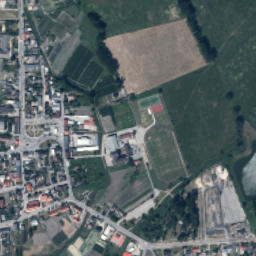 Piątek map(satellite map)