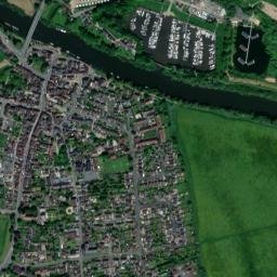Upton upon Severn map(satellite map)