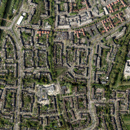 Lunetten map(satellite map)