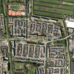 Vondelwijk map(satellite map)