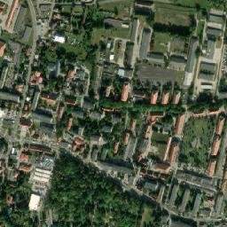 Krosno Odrzańskie map(satellite map)