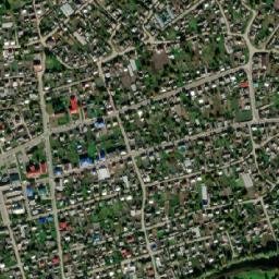 Davyd-Haradok map(satellite map)