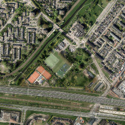 Driemanspolder map(satellite map)