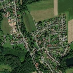 Dörentrup map(satellite map)