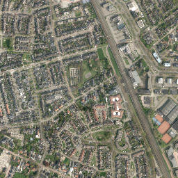 Houten map(satellite map)