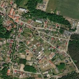 Trzebiechów map(satellite map)
