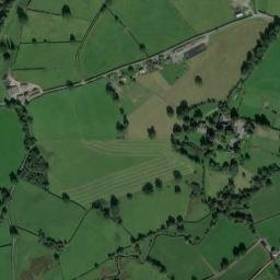 B4302, Llanwrda, Carmarthenshire SA19, UK High Resolution Satellite Map