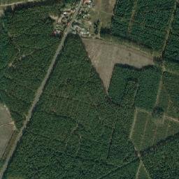 Powiat krośnieński map(satellite map)