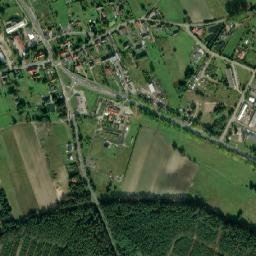 Dąbie map(satellite map)