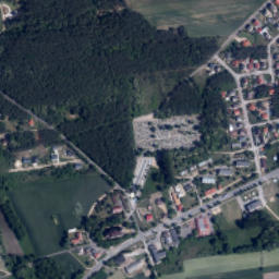 Domaniewice map(satellite map)