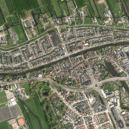 Haastrecht map(satellite map)
