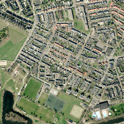 Rheden map(satellite map)
