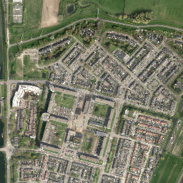 De Hagen map(satellite map)