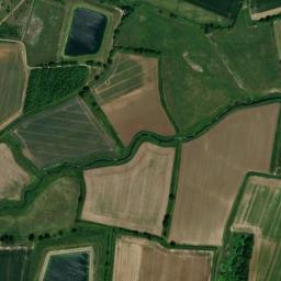 Satellite view of Felixstowe Ferry Golf Course