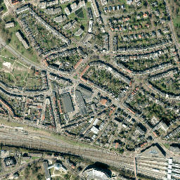 Burgemeesterswijk map(satellite map)