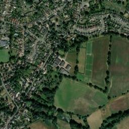 East Bergholt map(satellite map)