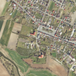 Chocz map(satellite map)