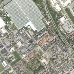 Maasdijk map(satellite map)