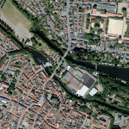Warendorf map(satellite map)