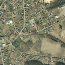 Bojadła map(satellite map)