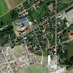 Malanów map(satellite map)