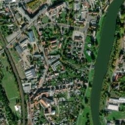 Guben map(satellite map)