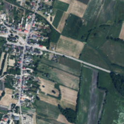 Parzęczew map(satellite map)