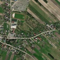 Maków map(satellite map)