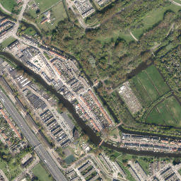 Overschie map(satellite map)