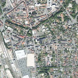 Coesfeld map(satellite map)