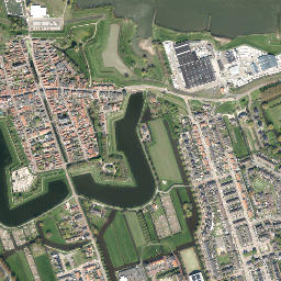 Nieuwpoort map(satellite map)