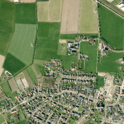 Groessen map(satellite map)