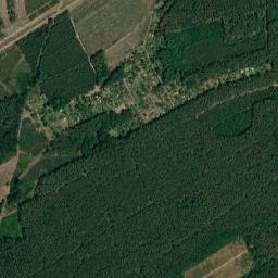 Powiat zielonogórski map(satellite map)