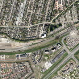 's-Gravenland map(satellite map)