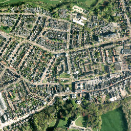 Terborg map(satellite map)