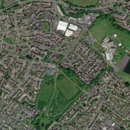 12 Kingfisher Drive, Cheltenham, Gloucestershire High Resolution Satellite Map