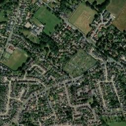 West Bergholt map(satellite map)