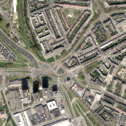 Spangen map(satellite map)