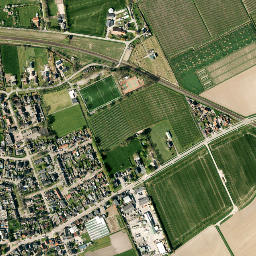 Valburg map(satellite map)
