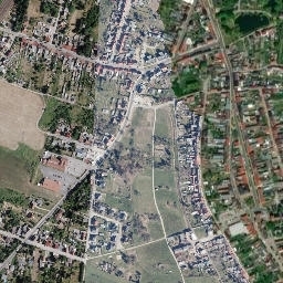 Zahna map(satellite map)