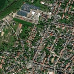 Calbe map(satellite map)