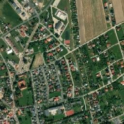 Osieczna map(satellite map)