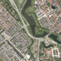 Brielle map(satellite map)
