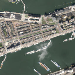 Katendrecht map(satellite map)