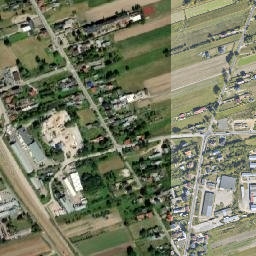 Wola Rębkowska map(satellite map)