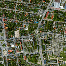 Poddębice map(satellite map)